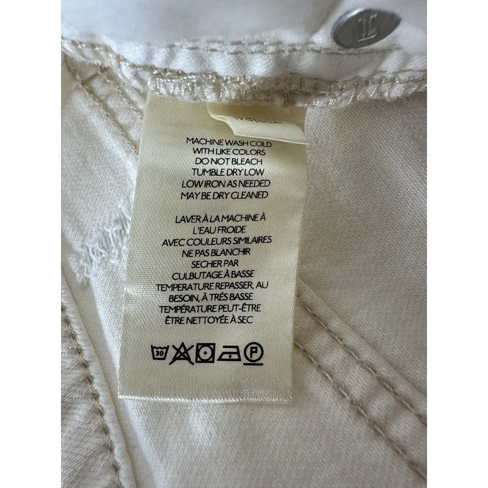 Anthropologie Pilcro Jean Shorts Women's Size‎ 31 Beige Beach Vacation Summer - Picture 5 of 9